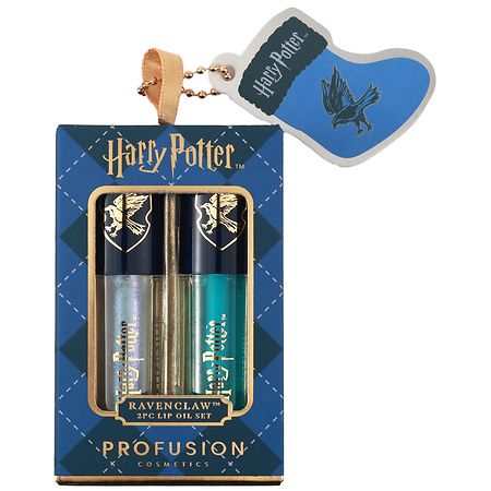 Profound Cosmetics Harry Potter Holiday Raven Claw Stocking Stuffer Lip Oil Duo