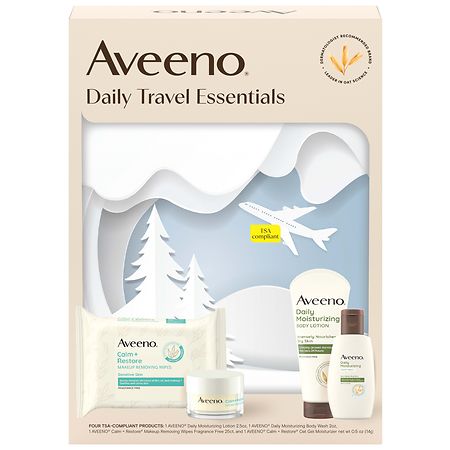 Aveeno Daily Travel Essentials Gift Set