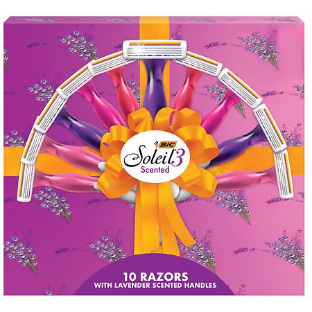 BIC Soleil 3 Women's Disposable Razors Lavender