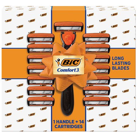 BIC Comfort 3 Men's Razors, Gift Set for Him