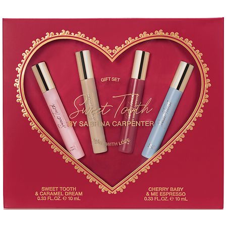 Sabrina Carpenter Sweet Tooth Travel Quatro Eau De Parfum Gift Set Multi