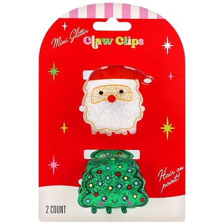 Walgreens Mini Glitter Claw Clips