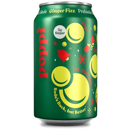 Poppi Ginger Fizz Prebiotic Soda Can