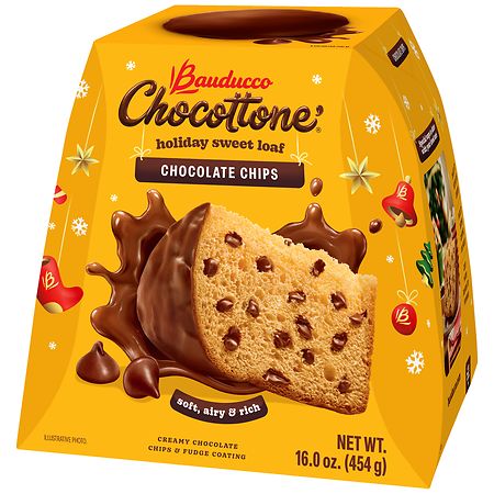 Bauducco Chocottone' Holiday Sweet Loaf Chocolate Chips