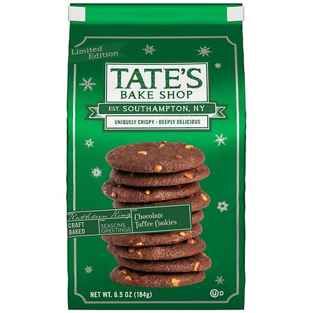 Tate's Bake Shop Cookies Toffee
