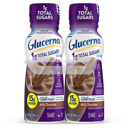 Glucerna 1g Total Sugars, Chocolate Diabetes Care Shake