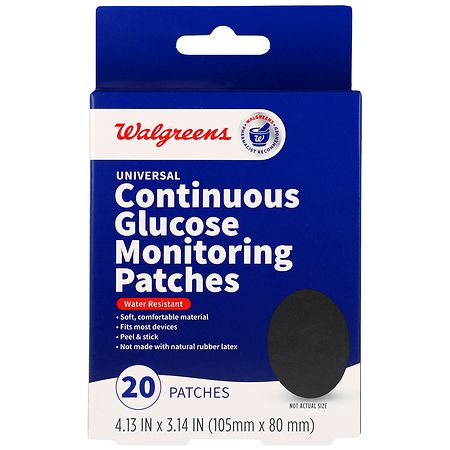 Walgreens Universal Continuous Glucose Monitoring Patches