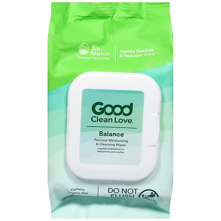 Good Clean Love Personal Moisturizing & Cleansing Wipes