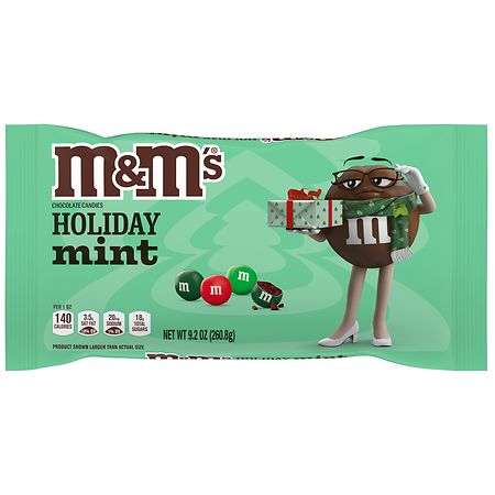 M&M's Holiday Christmas Candy Mint Chocolate