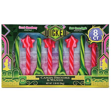 Wicked Candy Brooms and Wands