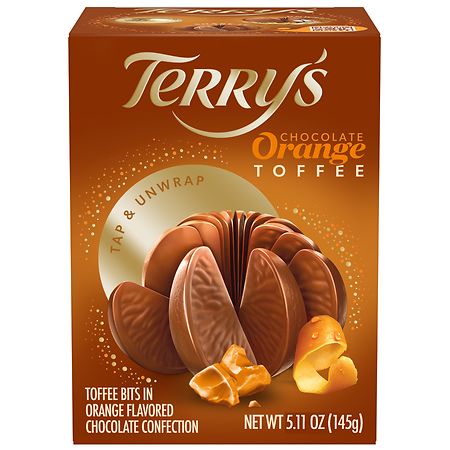 Terry`s Milk Chocolate Orange Slices Ball with Toffee