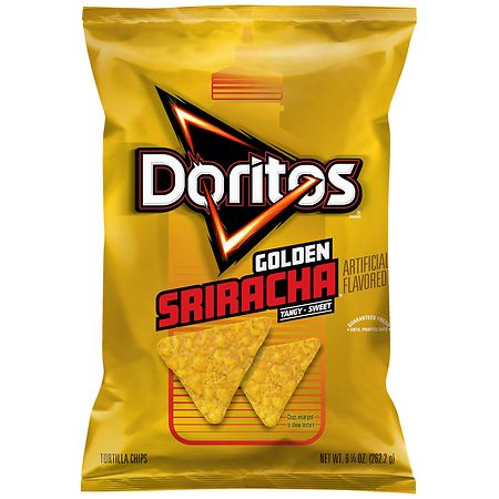 Doritos Tortilla Chips Golden Sriracha