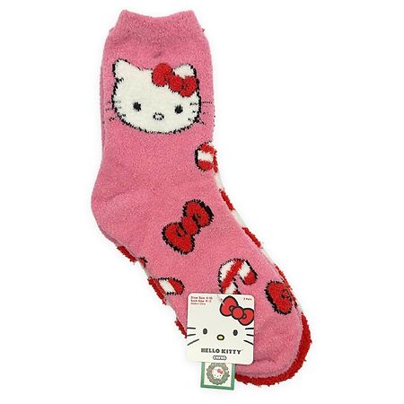 Hello Kitty Adult Crew Sock 9-11 Multi