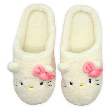 Hello Kitty Ladies Closed Toe Slippers with 3D Elements & Soft Sole Assorted Multi