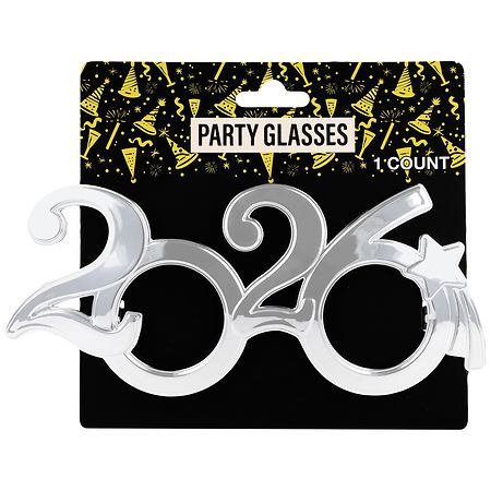 Festive Voice Happy New Year 2026 Party Glasses