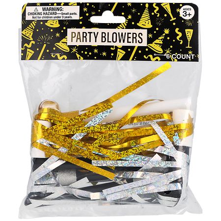 Festive Voice Happy New Year Party Blowers