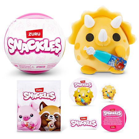 Zuru Snackles Licensed Collection 3 5-Inch Plush