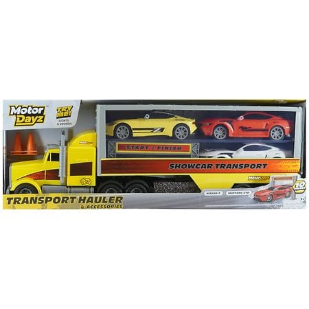 Motor Dayz Transport Hauler + Accessories 1:24