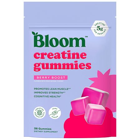 Bloom Creatine Gummies Berry Boost