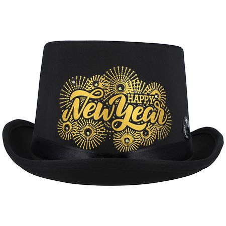 Festive Voice Happy New Year Light-Up Hat