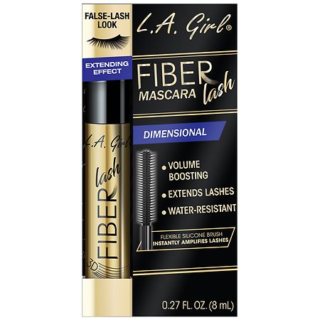 L.A. Girl Fiber Lash Mascara Intense Black