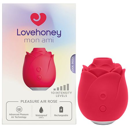 LoveHoney Mon Ami Pleasure Air Suction Rose