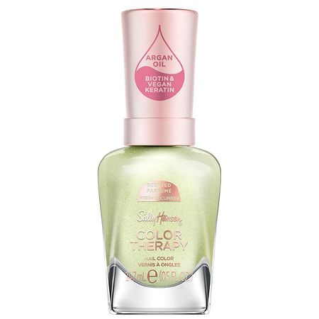 Sally Hansen Color Therapy Scented Collection Nail Polish Fresh Cucumber Chill & Refresh