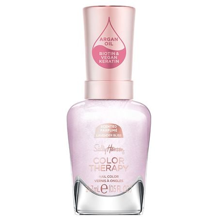 Sally Hansen Color Therapy Scented Collection Nail Polish Lavender Bliss Air Of Calm