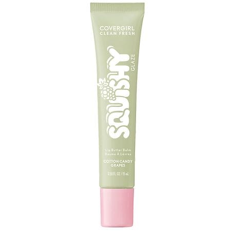 CoverGirl Clean Fresh Squishy Glaze Lip Butter Balm Cotton Candy Grapes