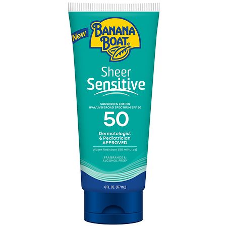 Banana Boat Sheer Sensitive Sunscreen Body Lotion