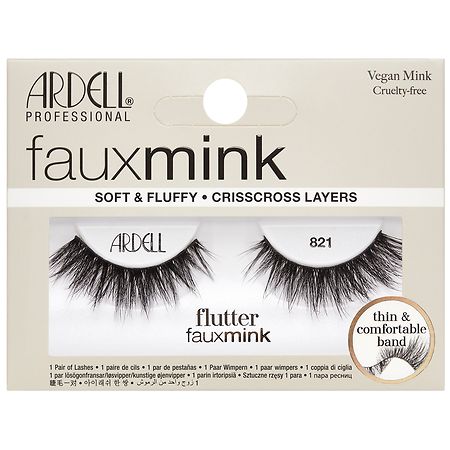 Ardell Faux Vegan-Mink Lashes 821 Flutter
