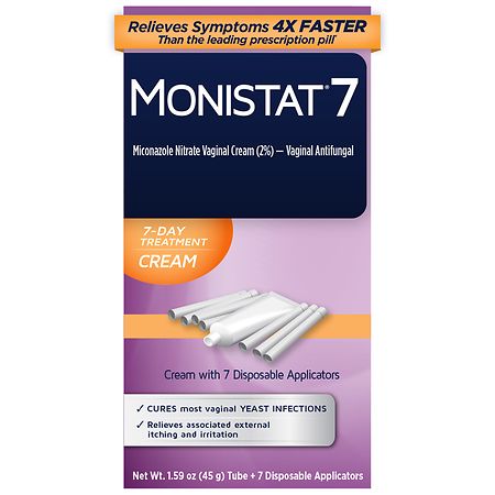 Monistat 7-Day Yeast Infection Treatment, 7 Cream Applications