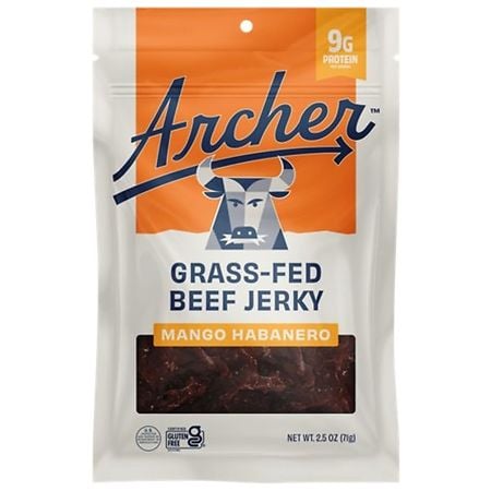 Country Archer Grass-Fed Beef Jerky Mango Habanero