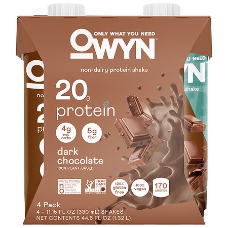 OWYN 20 g Protein Shake Dark Chocolate