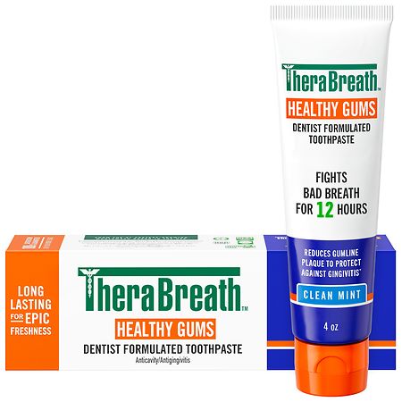TheraBreath Adult Gum Health Toothpaste Clean Mint