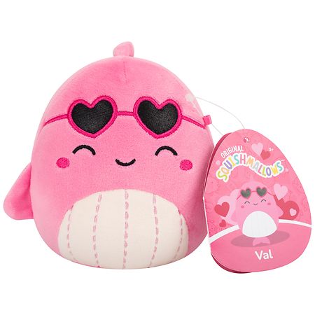 Squishmallows Val - Pink Whale 5 Inch
