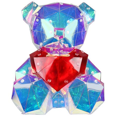 Festive Voice Light Up Bear