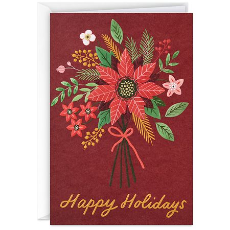 Hallmark Packaged Christmas Cards (Grateful for You Holiday Florals)