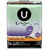 U by Kotex Clean & Secure Overnight Maxi Pads with Wings Unscented-1