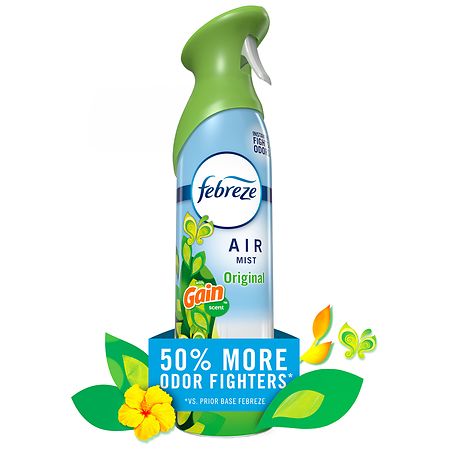 Febreze Air Mist, Odor Fighting Room Spray Gain Original
