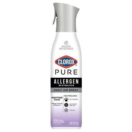 Clorox Pure Allergen Neutralizer Daily Air Spray Nighttime Calm