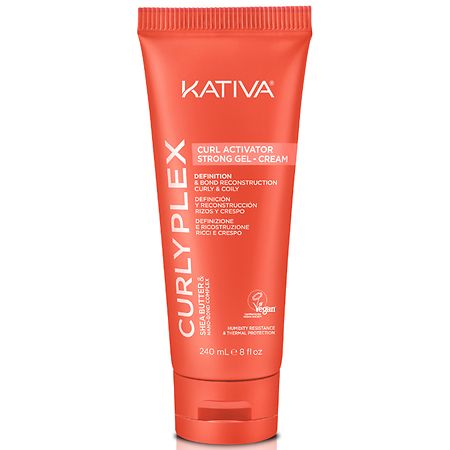 KATIVA Curly Plex Curl Activator Strong Gel-Cream