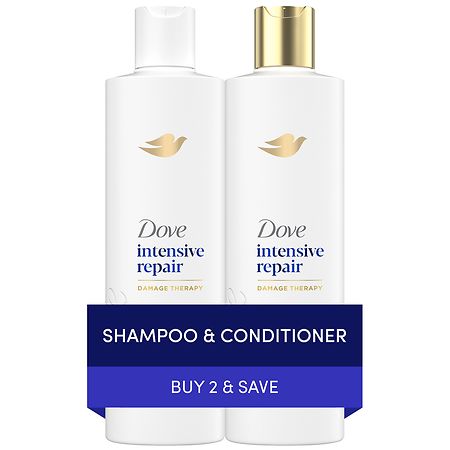 Dove Shampoo and Conditioner Intensive Repair