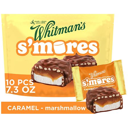 Whitman's S'Mores Candy Bag Caramel-Marshmallow