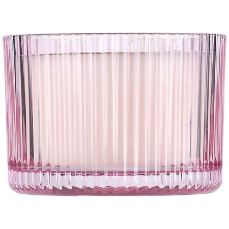 Festive Voice Scented Candle Sweet Pea Pink