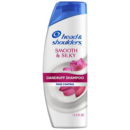 Head & Shoulders Smooth & Silky Dandruff Shampoo, Frizz Control, Color Safe Fresh Floral