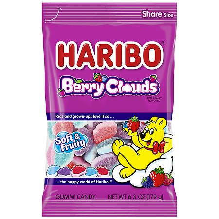 Haribo Berry Clouds Gummi Candy