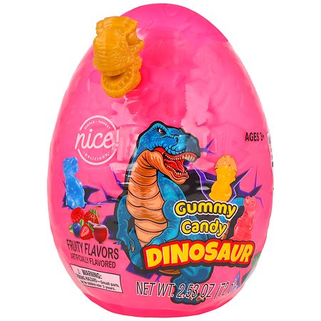Nice! Gummy Candy Dinosaur Fruity