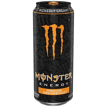 Monster Energy Dreamsicle Energy Drink Orange & Vanilla Ice Cream Bar