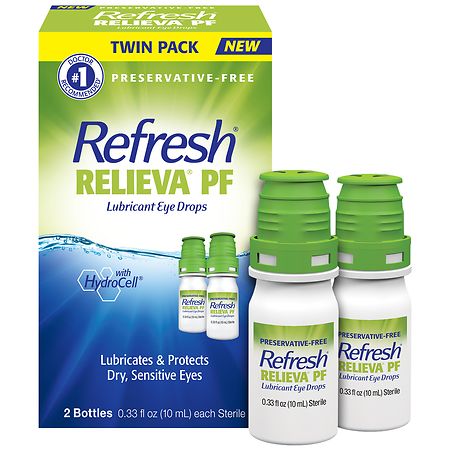 Refresh Relieva Multi-Dose Preservative-Free Lubricant Eye Drops